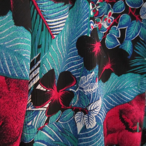 TANJAY XL Vintage Hawaii Blouse - Picture 4 of 6